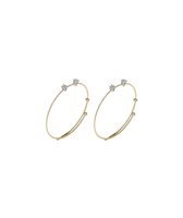 Orecchini Magic Wire Donna Silenzio in Oro giallo Diamante 0.08 Ct 438-O25-GD-01 - 438-O25-GD-01